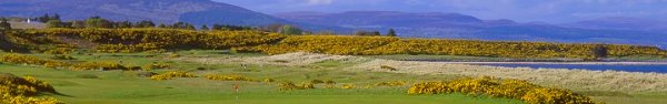 Play Golf at Royal Dornoch in Scotland, GoBarging Golf charter cruises on Scottish Highlander