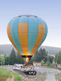 Viajes en globo en Borgoña